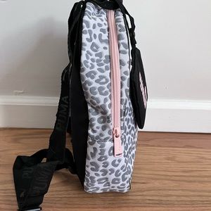 PUMA leopard print mini backpack with coin purse